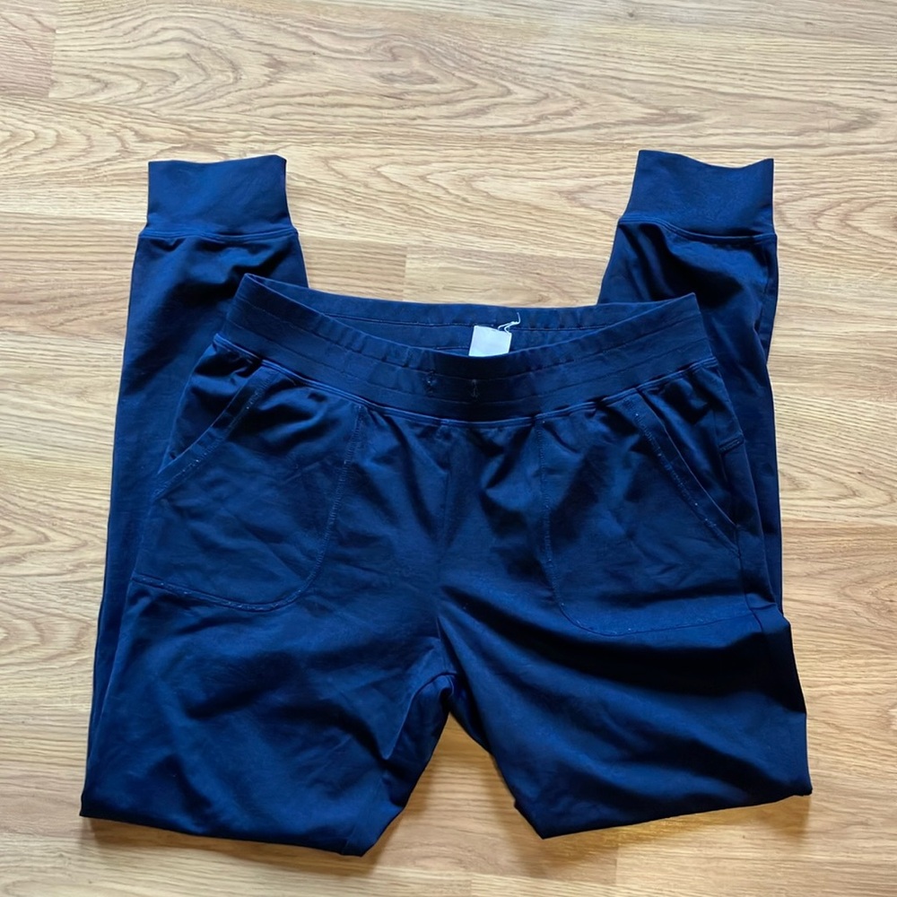 ZYIA Women’s Blue/Black Joggers, Size M